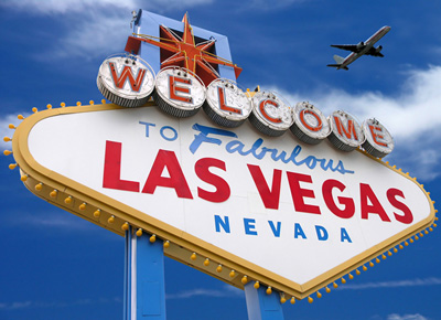 Placa Bem Vindo a Las Vegas - Nevada (Foto: Reprodução)