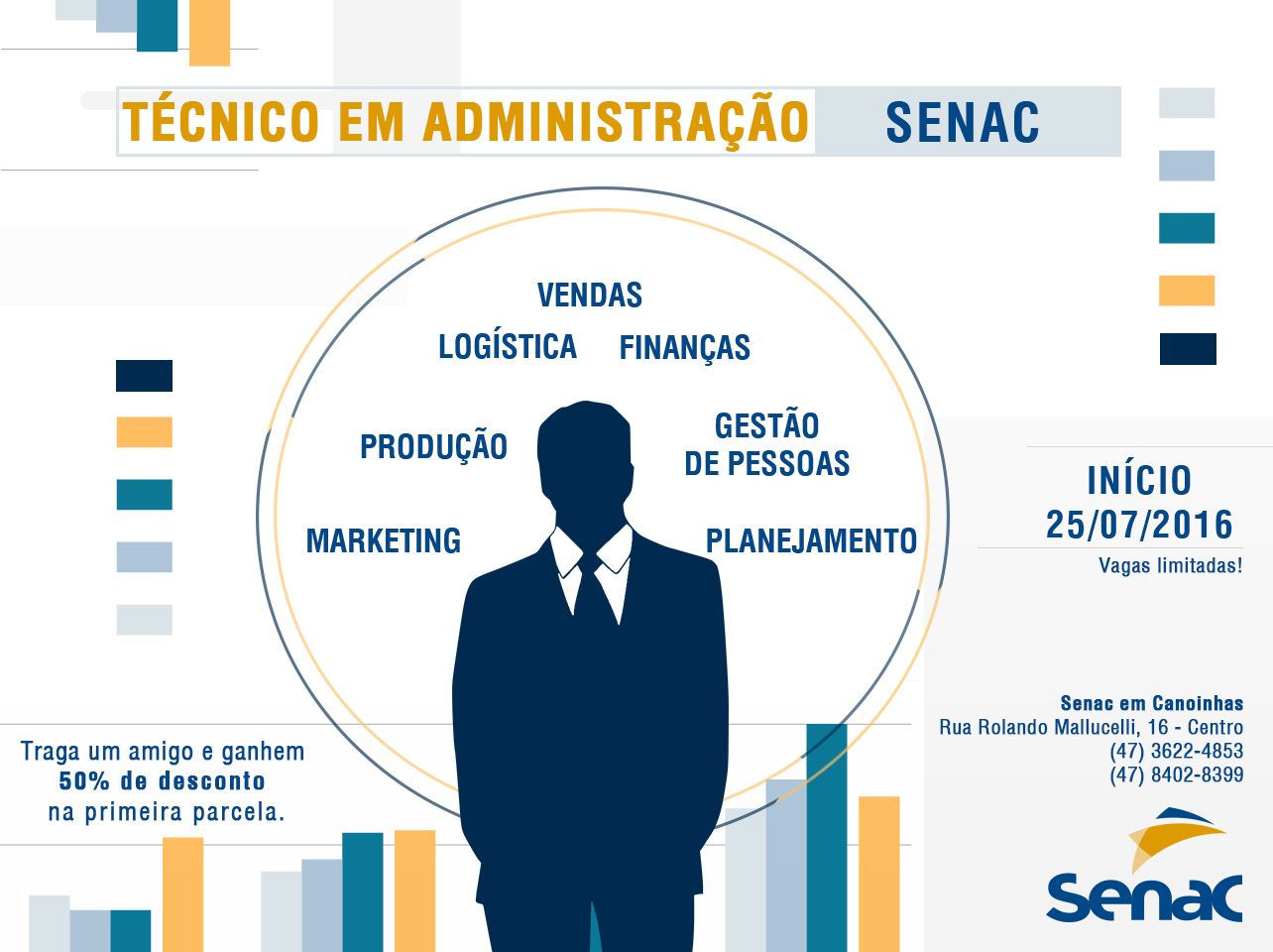 Curso Gratuito No Senac Para Técnico Em Administração - Como Inscrever ...