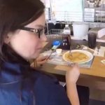 customer with hidden camera