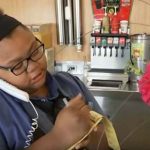 taking a telephone order